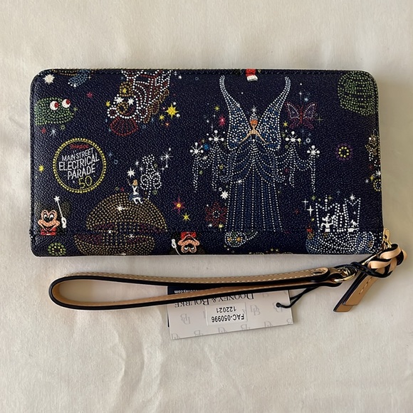 DOONEY & BOURKE Disney Electrical Parade Wristlet - Picture 4 of 7